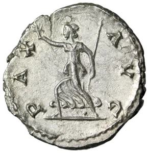 Postumus AR Antoninianus "Pax Running" Choice Extremely Fine - Picture 1 of 5