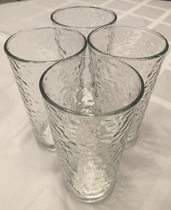 Libbey Textured 16 Oz Glasses Set Of 4 Tea Water - Picture 1 of 6