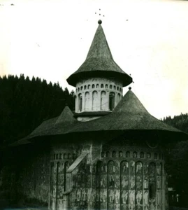 Photo ancienne vieux temple église orthodoxe icônes russe - Imagen 1 de 1