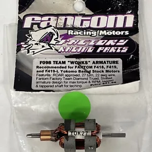 Fantom 540 27Turn Stock Armature, For F418 F419 Yokomo Based Motors OZRC ML321 - Picture 1 of 7