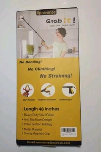 48 Inch Extra Long Grabber Reacher Tool,Foldable Pick Up Stick with Strong Gr... - Picture 1 of 4