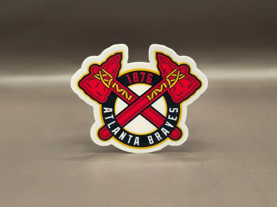 Pegatinas de vinilo Atlanta Georgia Sports Team Chop Chop ATL Mlb Braves béisbol Foto 1 de 1