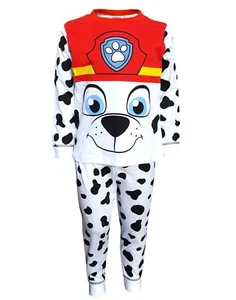 Boys Official Genuine Paw Patrol Marshall Chase Pyjamas Outfit Age 2 3 4 5 6 YRS - Picture 1 of 3