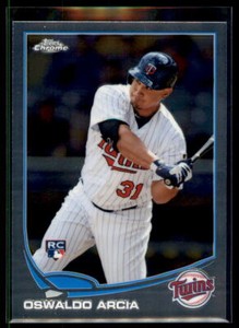 2013 Topps Chrome  Oswaldo Arcia  RC #186 Minnesota Twins
