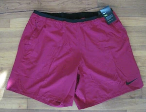 Nike Mens Pro Flex Repel Training Shorts - No Liner - Slim Fit - Red - 3XL - NWT - Picture 1 of 6
