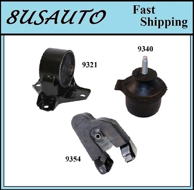 3 PIEZAS MONTAJE MOTOR DELANTERO Y TRASERO APTO PARA HYUNDAI AZERA 2007-2011 3,3 L y 3,8 L Foto 1 de 4