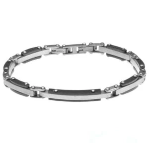 Bracciale uomo in acciaio mod. B113 - Foto 1 di 1