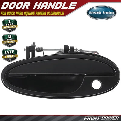 Manija de puerta exterior del conductor delantero con cerradura para Buick Park Avenue Riviera Olds Foto 1 de 4