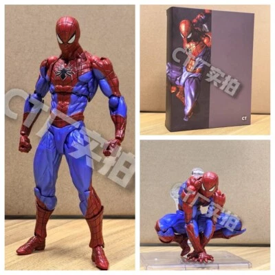 En stock CT Toys Revoltech Amazing Spider-Man Ver. Figura de acción 2.0 Foto 1 de 4