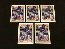 2020 Bowman Draft Ronny Mauricio Prospect (BD-199) - Lot of 5x QTY