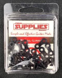 Pedalera efecto guitarra eslabones de montaje de acero 16 eslabones (con tornillos) NUEVO - Imagen 1 de 1