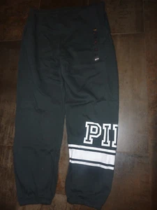 VINTAGE Victoria Secret Pink RARE FIND CAMPUS SWEAT PANT L NWT - Picture 1 of 1