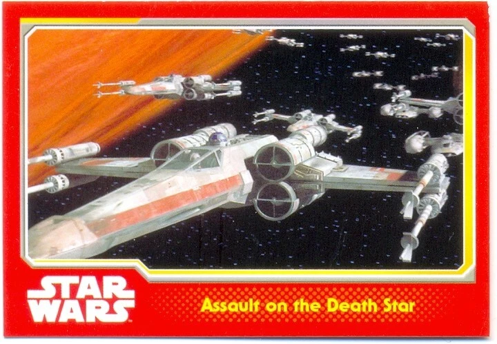 Topps: 2015 Journey To The Force Awakens "ASSAULT ON THE DEATH STAR" Card#40 - Image 1 of 1