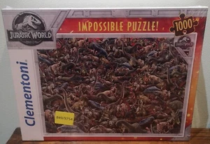 Rompecabezas Jurassic World Impossible de Clementoni Dinosaurs nuevo sellado  - Imagen 1 de 9