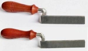 Woodworking Cranked Float Wood Rasp File Carpentry Carving Hand Tool Push Stroke - Picture 1 of 4