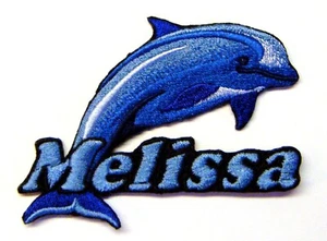 Dolphin Patch Personalized Custom Iron-on - Picture 1 of 1