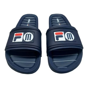 Women’s FILA Melissa X sport slide navy blue/white size 10 New in box $90 - Picture 1 of 5