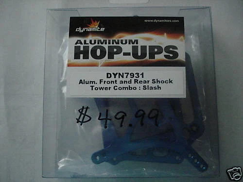 Combo de torre de amortiguador delantero y trasero Dynamite 7931 AlumINUM 4 barras NUEVO EN PAQUETE Foto 1 de 1