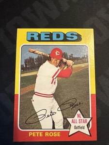 1975 TOPPS PETE ROSE #320 BASEBALL CARD. - Picture 1 of 5