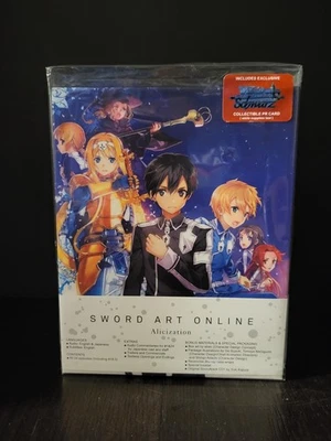 Sword Art Online Alicization Blu-Ray Box Set Limited Edition Anime NEW Sealed - Imagem 1 de 4