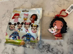 DISNEY BLIND BAG 3D FIGURAL KEY CLIP TARGET EASTER- Moana - Picture 1 of 2