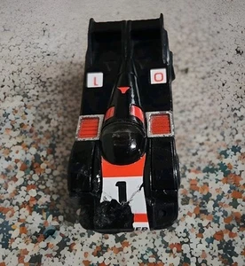 VTG 1983 Black Bandai Go-Bots Crasher M-20 Transformer Japan Racecar Robot RARE - Picture 1 of 10