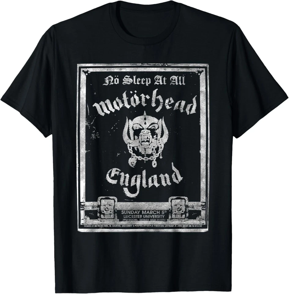 Motörhead - No Sleep T-Shirt - Image 1 of 1