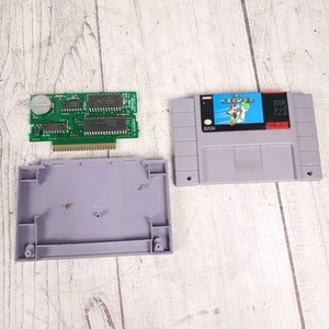 AUTHENTIC Super Mario World (Nintendo SNES, 1991) Cartridge Only TESTED WORKING - Picture 1 of 10