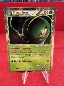 Pokemon TCG: Meganium Prime 109/123 Heartgold & Soulsilver Holo Rare Prime 40 - Bild 1 von 2