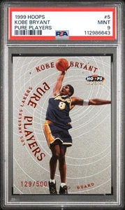 1999-00 SkyBox Hoops KOBE BRYANT #5 Pure Players PSA 9 MINT POP 12 LAKERS /500 - Picture 1 of 2