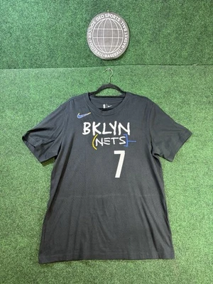 Рубашка Nike NBA Brooklyn Nets No7 Kevin Durant размер большой новая без ценников дефект - Изображение 1 из 4