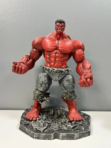 Marvel Diamond Select Red Hulk 10” Figure Complete With Base 2008 - Picture 1 of 2