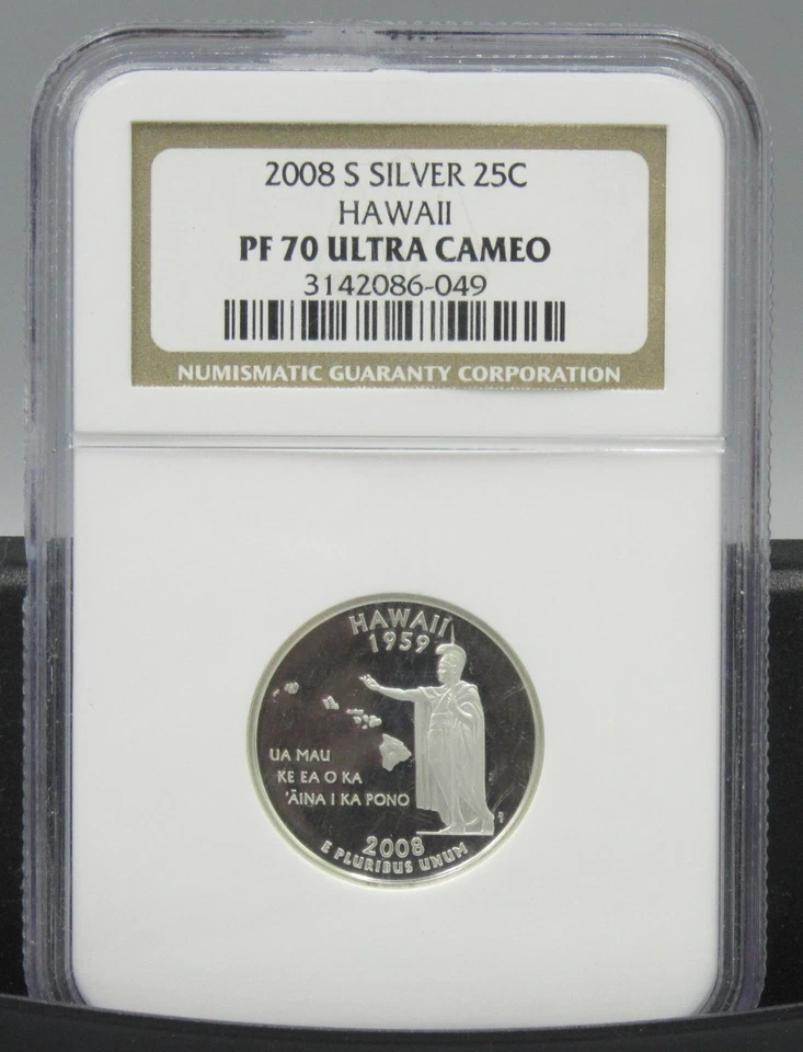 2008 S Hawaii Silver NGC PF 70 UCAM - Image 1 of 1
