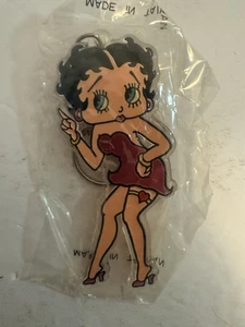 Vintage Keychain Betty Boop Dancing 1985 NEW - Picture 1 of 3