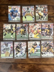 1991 Fleer Ultra Pittsburgh Steelers Team Set (11) Rod Woodson Lipps Brister NM - Picture 1 of 2