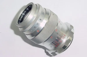 Roeschlein Kreuznach E Telenar 135 mm F/5.6 M39 Screw Mount M Focus Portrait Objektiv - Bild 1 von 5
