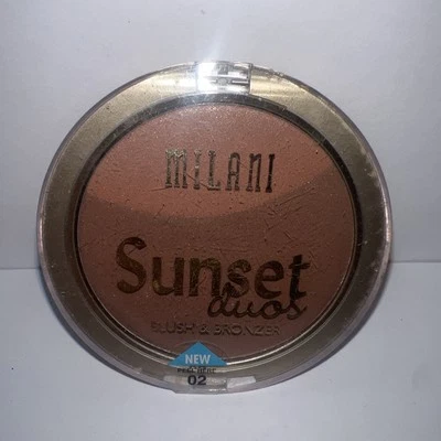 Milani Sunset Duos Blush & Bronzer 02 Sunset Strip - Image 1 of 3