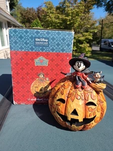 Jim Shore Walt Disney Minnie Mouse & Figaro A Spellbinding Halloween #4008070 - Picture 1 of 11