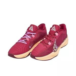 Nike Zoom Freak 5 Basketball Shoes Red Berry Peach Many Sizes DX4985 600 Giannis - Picture 1 of 24