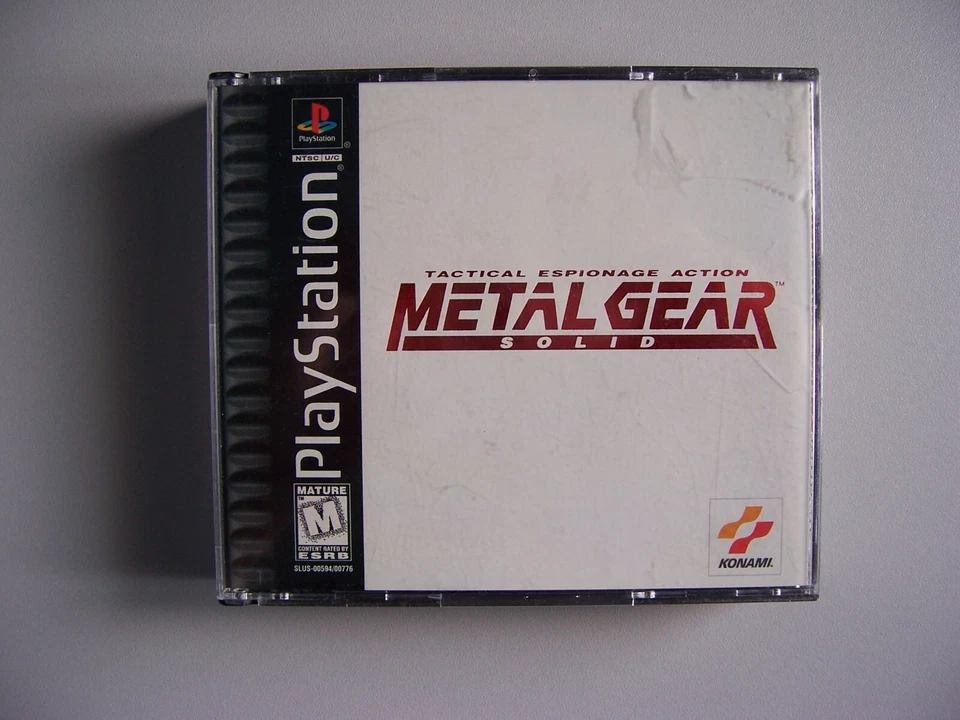 Metal Gear Solid USA NTSC PlayStation PS1 CIB *Cheapest on eBay!* - Image 1 of 3