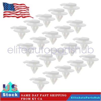 Clip de moldura acampanado para panel de moldura y guardabarros de 20 piezas para BMW Mini-Cooper 2002-2012 Foto 1 de 4