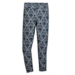 Disney Parks Women's Leggings - The Haunted Mansion Ride Attraction Wallpaper - Picture 1 of 1