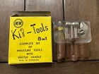 Vintage Mini Kit-Tools 8 In 1 Complete Set Of Miniature Tools No. 14 Hong Kong