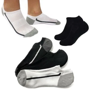 12 Pairs No Show Breathable Ankle Socks Low Cut Non Slip Sports 10-13 Men Woman - Picture 1 of 1