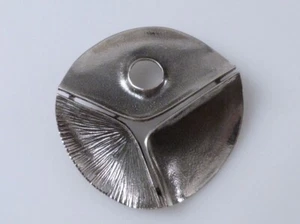 THEODOR FAHRNER Pforzheim SIXTIES BROSCHE 925er SILBER           ungetragen (68) - Bild 1 von 1