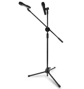 Totalmente Nuevo Micrófono Soporte Trípode Plegable Soporte Micrófono Portátil EE. UU. - Imagen 1 de 12
