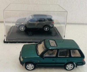 2 Range Rover 1/76 OO Scale Models. Oxford Discovery (76LRDS001) & Herpa 4.6 HSE - Picture 1 of 7