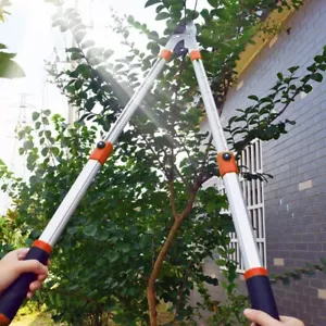 Branch Anvil Lopper Telescopic 28" to 40" Tree Branch Pruner Extending Gardening - Picture 1 of 7