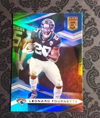 2020 Panini Donruss Elite Football Leonard Fournette Green Jaguars 0967 - Image 1 of 2
