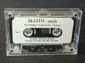 Sloth Smile Cassette 1994 Mountlake Terrace Seattle Garage Rock Grunge TAPE ONLY - Picture 1 of 15